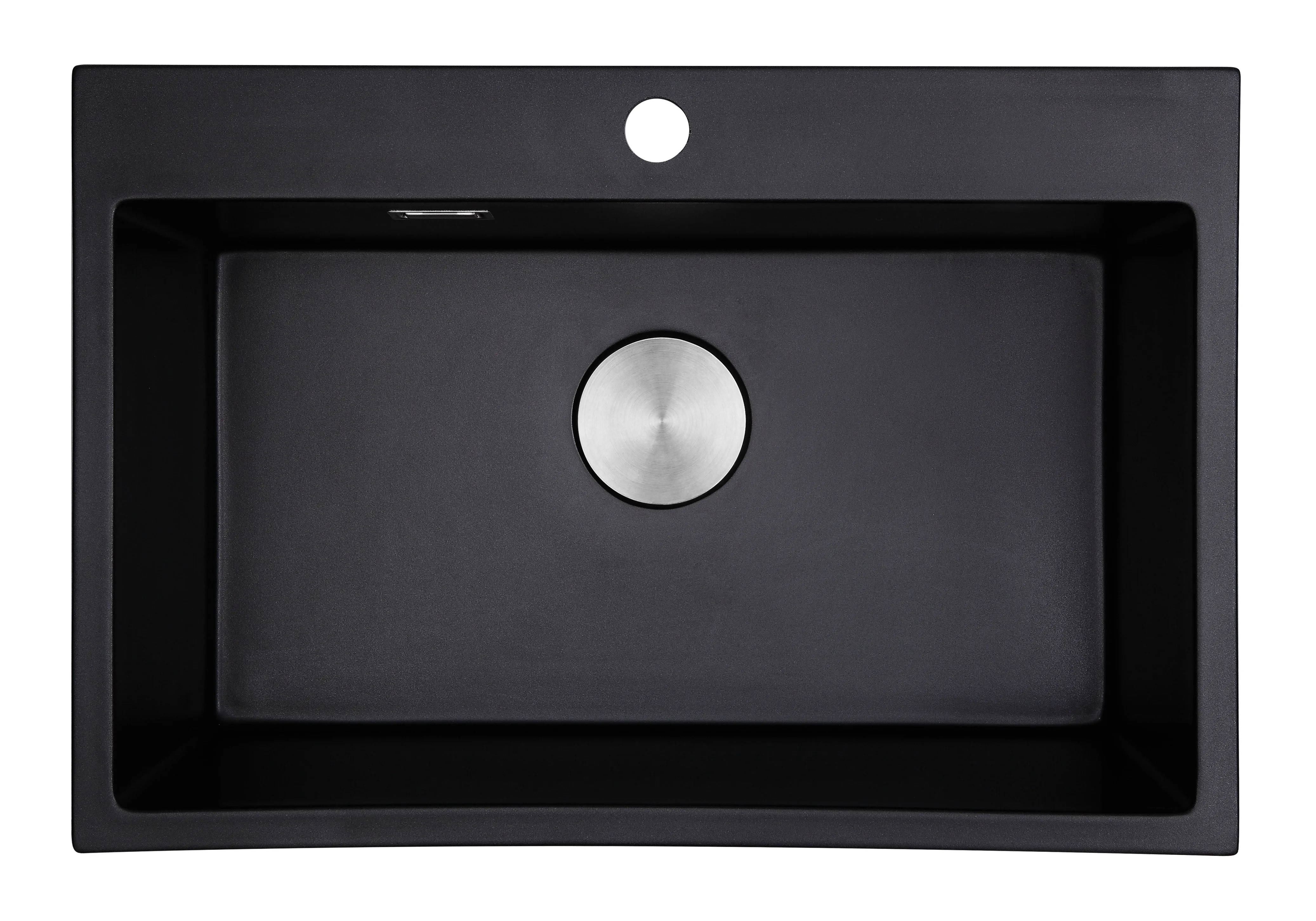 3322 Composite Quartz Kitchen Sink 33 Inch Topmount Single Basin Granite Composite Kitchen Sink