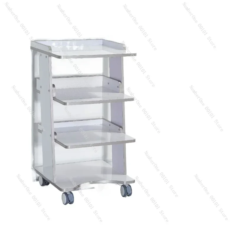 Dental Mobile Trolley Clinic Tool Cart Simple Cart Oral Clinic Side Cabinet Tools Display Box