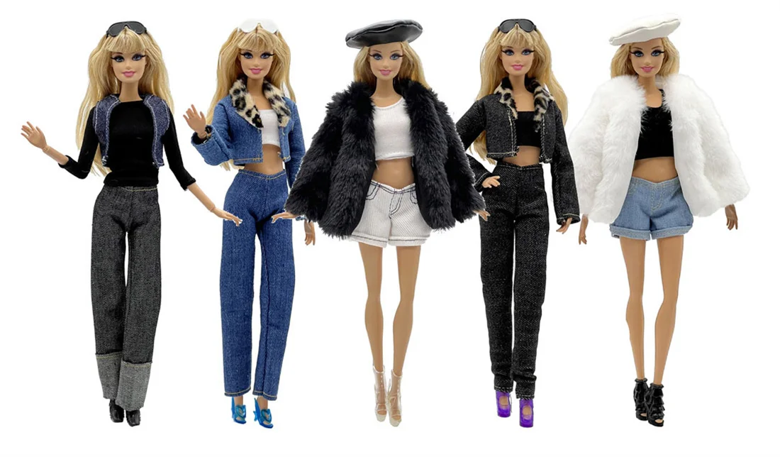 수제 인형 옷 다양한 스타일 캐주얼 의류 11.5인치 30cm 인형 BJD 옷 다양한 스타일 선물 인형 액세서리