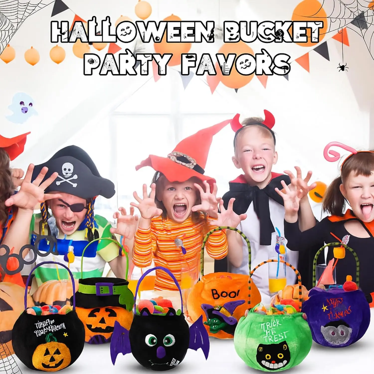 Süßigkeiten Halloween Neue Süßigkeiten Tasche Halloween Kürbis Hexe Schwarze Katze Vampir Handtasche Geschenktüte Kinderbevorzugung Happy Halloween Party Dekor