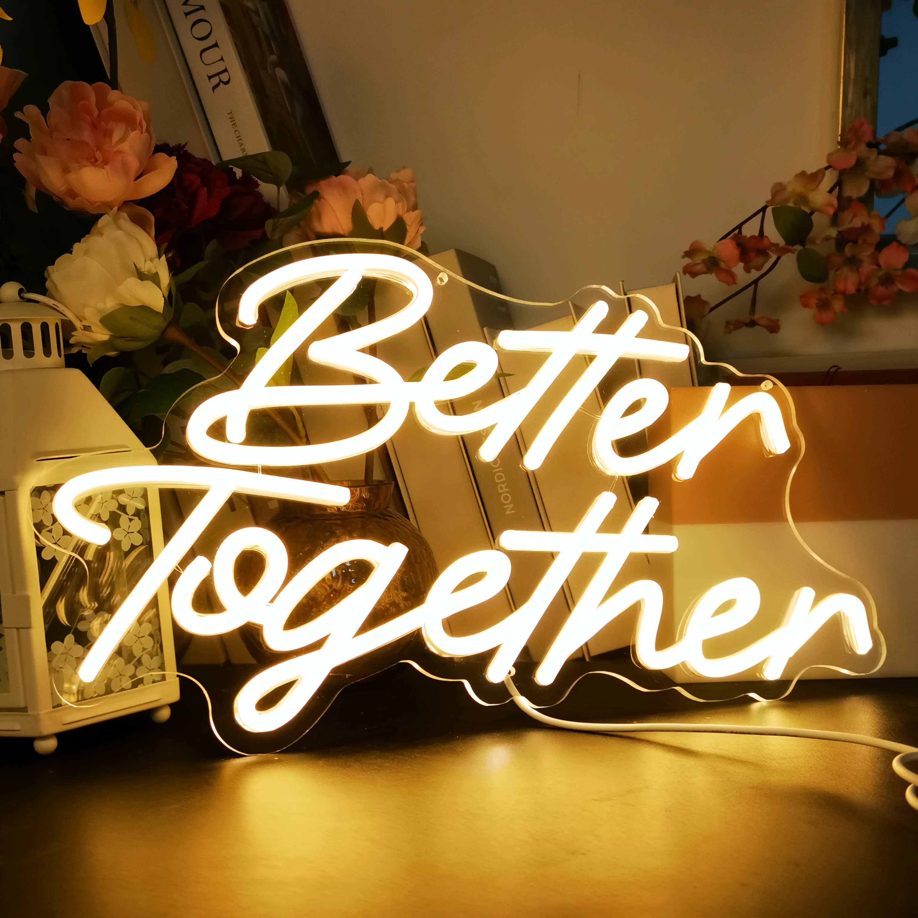 

Custom Neon Signs Personalized Neon LED Signs Couple Memorial Gifts For Weddings Family Parties Bedroom Wall Decorative Lights