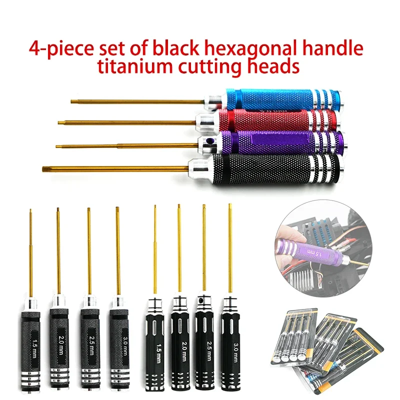 

1.5mm 2.0mm 2.5mm 3.0mm Hex Screw Driver Screwdriver Set Hexagon Tool Kit For FPV Racing Drone Heli Airplanes Cars Boat RC Tools