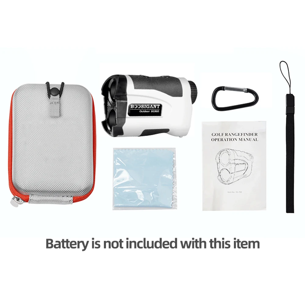 Boosigant Laser Rangefinder 900m Golf Hunting Range Finder 7X with Flag Lock Vibration Slope Compensation Distance Meter