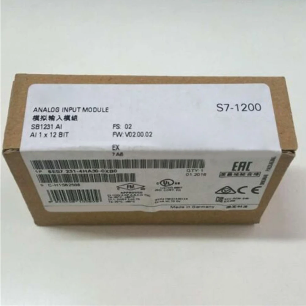 

New for Siemens 6ES7231-4HA30-0XB0 6ES7 231-4HA30-0XB0 Analog Input Module in Box