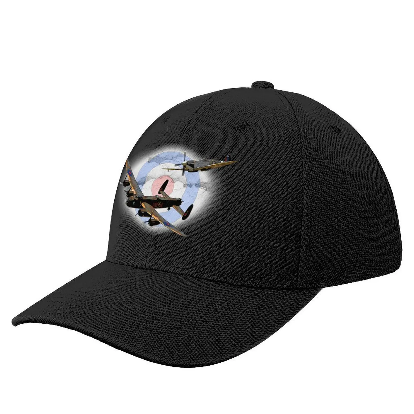 SPITFIRE AND LANCASTER aircraft Baseball Cap fun hats New In Hat summer hat Fishing cap Women Men's