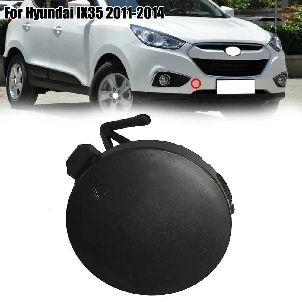 Cover Front Bumper Tow Hook Eye Cap Black OE:86517-2Z000 Plastic Replacement Tow Cap For Hyundai IX35 2011-2014