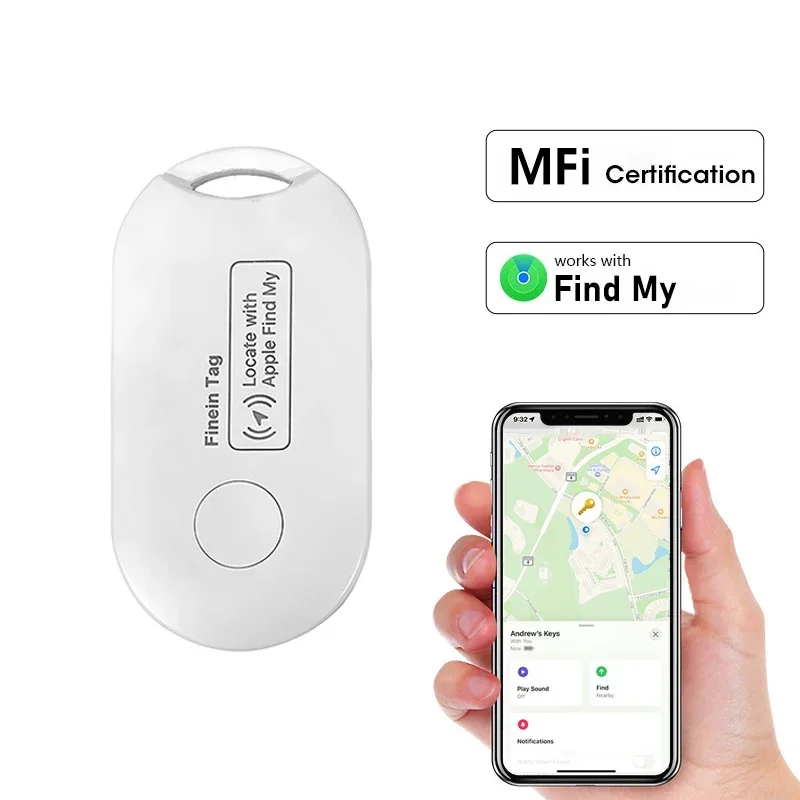 Long Distance Tracker Mini Tracking Device For Apple FindMyApp Smart Tag Child Finder Pet Wallet Car Lost Tracker IOS System