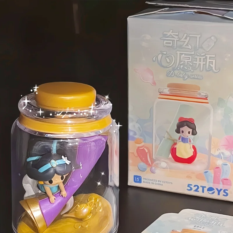 

Genuine 52toys Fantasy Wish Bottle Series Blind Box Toy The Princess In The Bottle Collectible Figurines Model Desktop Ornaments