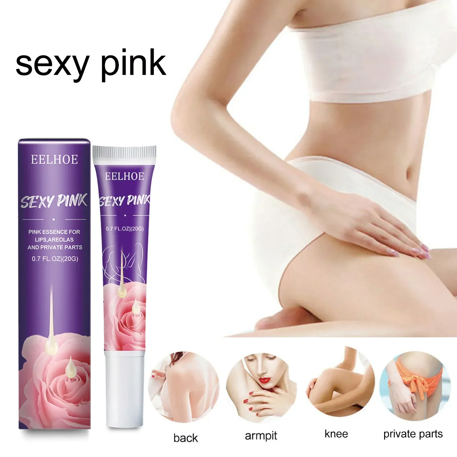 Private Parts Skin Lightening Cream Underarm Bleaching Serum Women Efficient Remove Melanin Face Thigh Brighten Cream