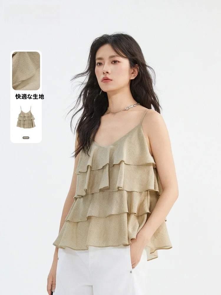 

Memory's Start, лето 2023, новый дизайн, жилет Bell Svel JYDQD, стандартный крой, клеевое волокно, нейлоновая смесь, универсальный Sle