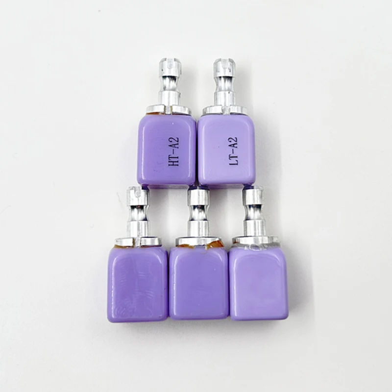 5 قطعة C14 الأسنان ليثيوم ديسيليكات كتل السيراميك الزجاج ل CEREC Sirona عالية القوة CAD/CAM القشرة المواد