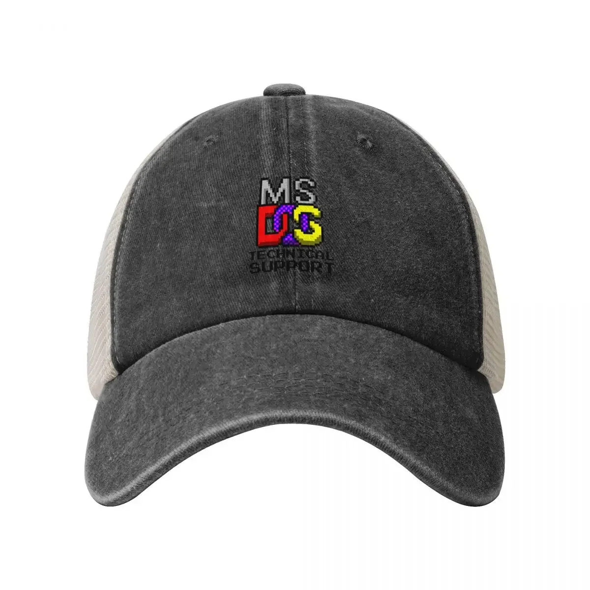 MS-DOS Technical Support Computer Repair Funny Baseball Cap Ball Cap Hood Caps For Women Men's