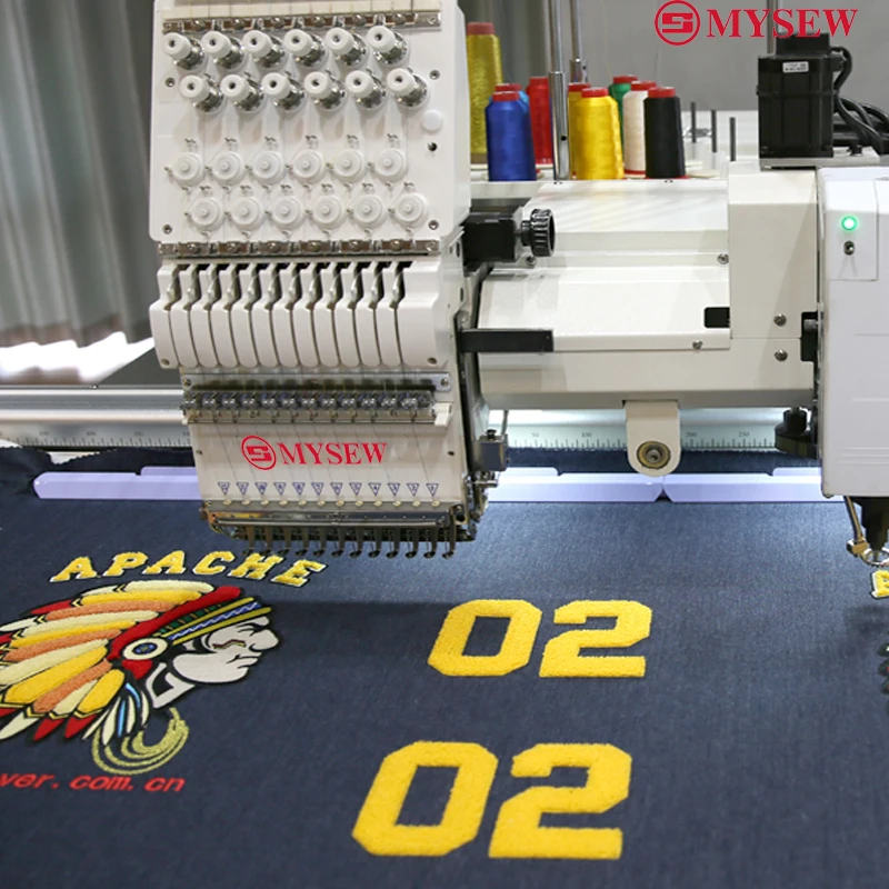 MHS1201+1PD Sale of 12-Needle Computerized Single Head Automatic Industrial Embroidery Machine