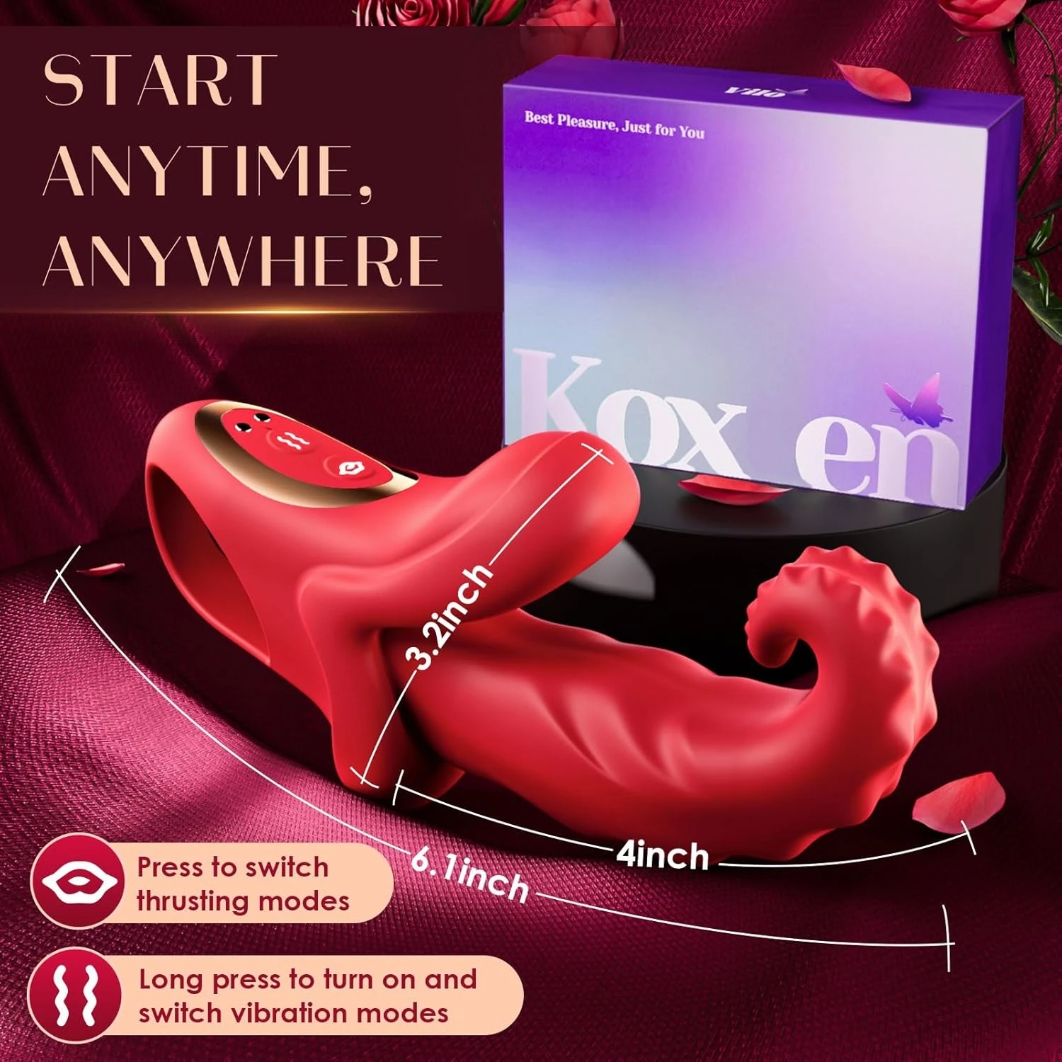 Thrusting Licking Tongue Vibrator for Women G Spot Clit Stimulator Female Masturbation Nipples Vagina Massager Adults Sex Toy