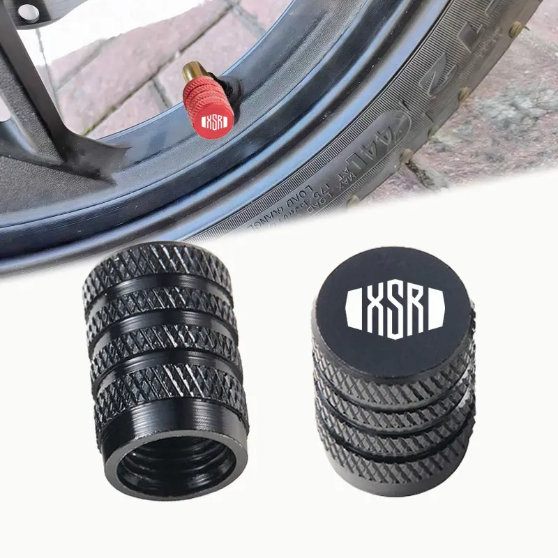 2PCS Motorcycle Wheel Tire Valve Caps For Yamaha XSR700 XSR 700 2014-2022 2023 XSR900 XSR 900 2014-2025 XSR125