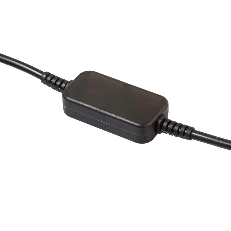 อะแดปเตอร์แปลงที่ควบคุมแบบมีสายพอร์ต USB เป็น12V ที่จุดบุหรี่ในรถยนต์สายไฟตัวเมียสำหรับธนาคารพลังงาน Xiaomi DVR
