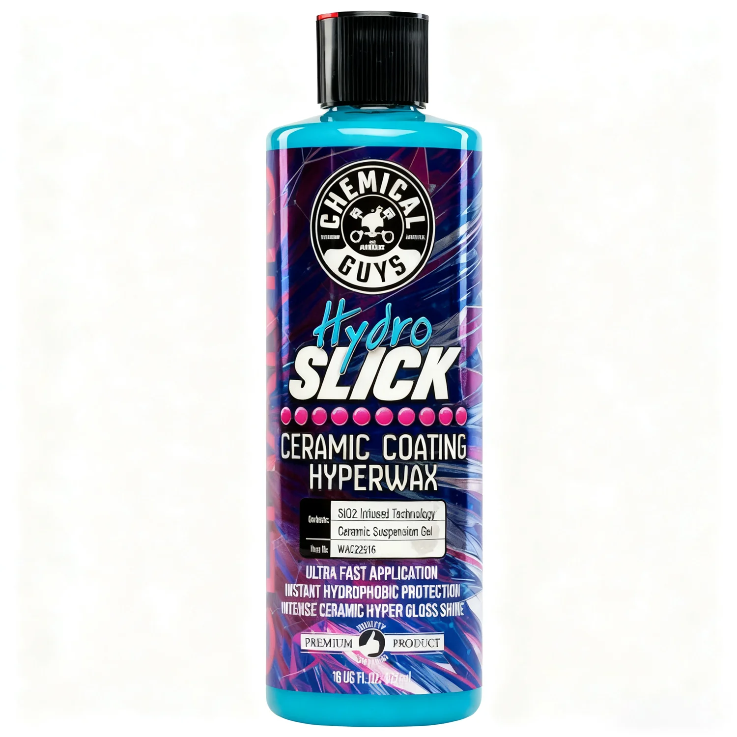 طلاء سيراميك السيليكا عالي الأداء HyperWax - عالي اللمعان، حماية طويلة الأمد، طلاء سيراميك للسيارات.