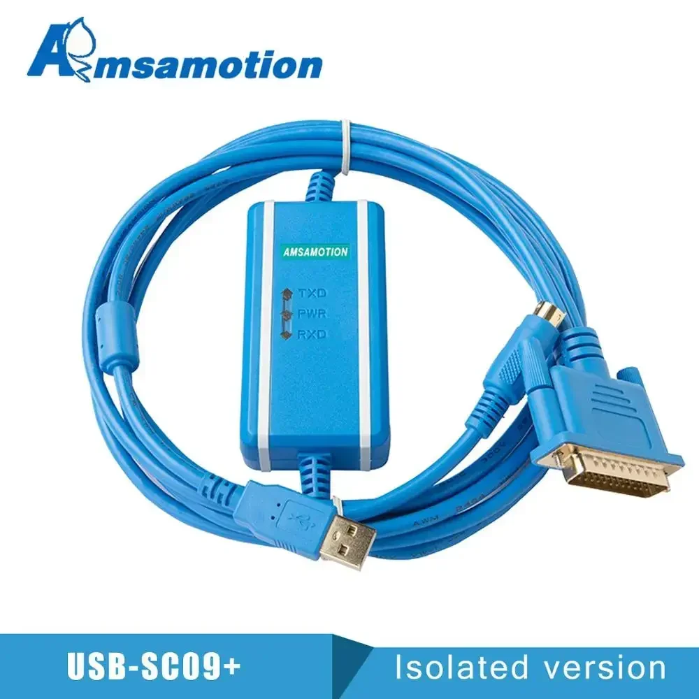 

USB-SC09 Подходит для Mitsubishi FX/A Series FTDI Тип кабеля для программирования ПЛК Линия загрузки