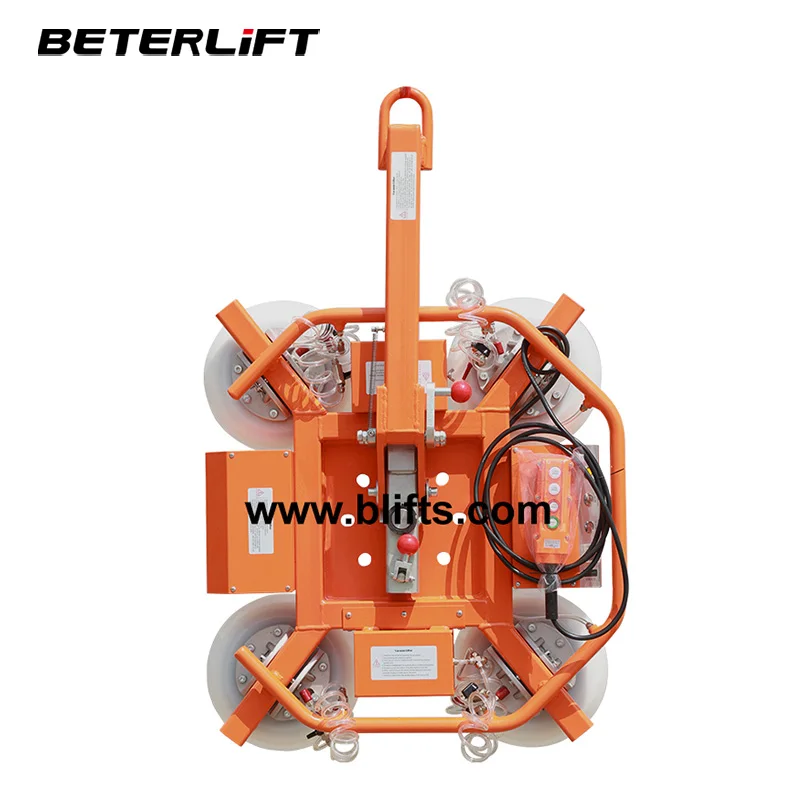 Custom Production Dual System DC Battery Glass Vacuum Lifters Electric Glass Lifter Vacuum Suction Cup