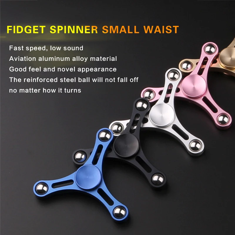 Novelty China Famous Building Canton Tower Aluminum Alloy Fidget Spinner  Anti-Stress Hand Spinner Fidget Toys For Kids Gift