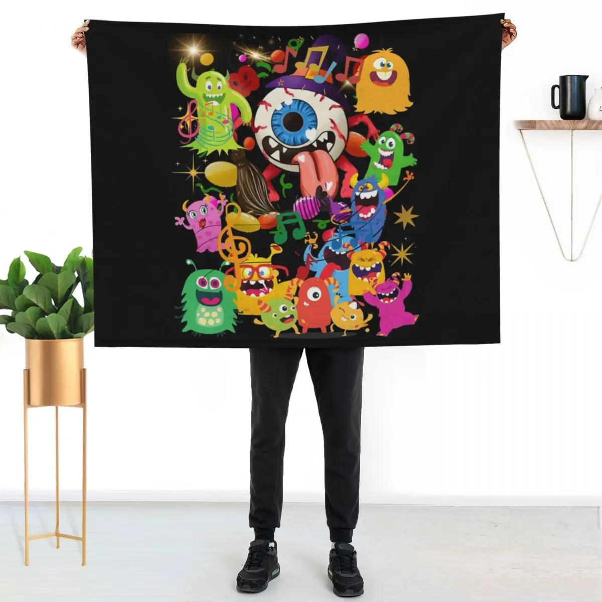 My Singing Monster,My Singing Monsters Throw Blanket Decorative Sofa Beautifuls Sofas Plush Luxury Thicken Large Blankets