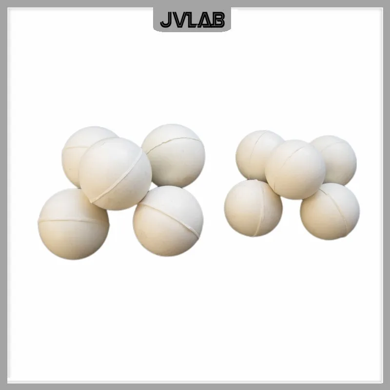 Rubberen Ballen Voor Zeven Wit Massief Rubberen Bal Bouncy Bal Voor Reiniging Zeef 10 20 25 30 3 40 45 50 Mm 50 Pcs