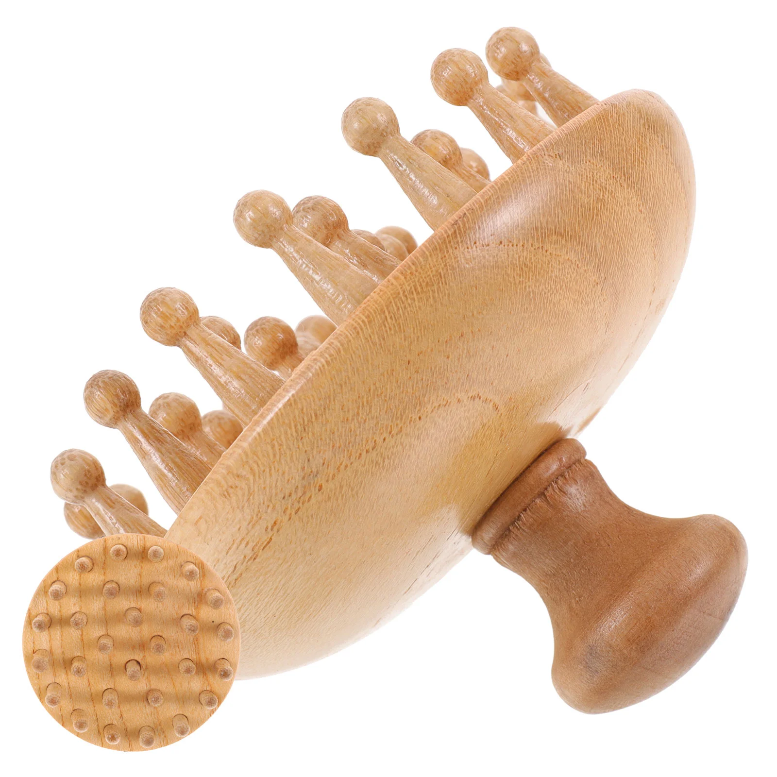 

Beech Massage Comb Hair Combs Head Wooden Relaxation Nursing Tool Scalp Man Women Portable