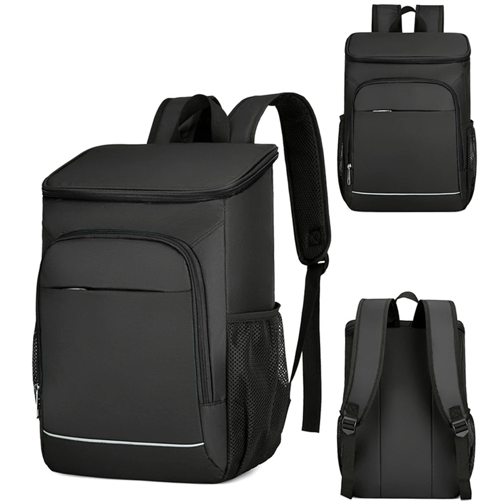 Оксфордский изолированный рюкзак-холодильник, экономит место, водонепроницаемый термохолодильник, легкий рюкзак со светоотражающей полосой для кемпинга на открытом воздухе