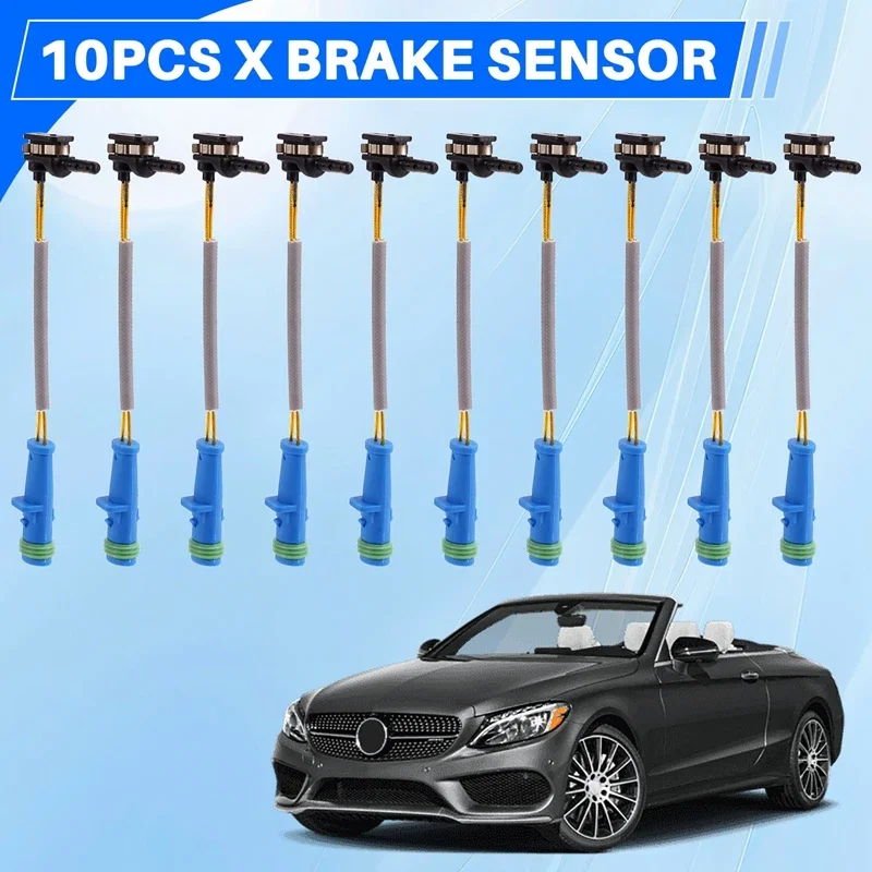 10 Pcs Brake Pad Line Brake Pad Wear Sensor 2319050014 For Mercedes-Benz W169 W245 W176 W205