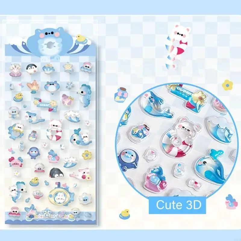 83ce Cartoon 3D Sticker