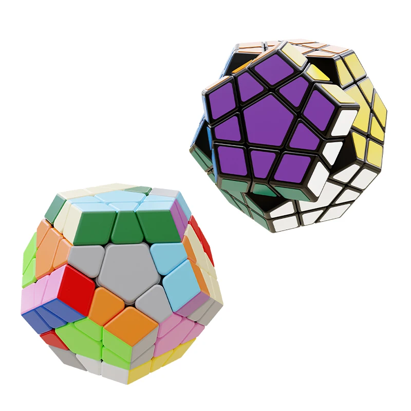 SENGSO-Megaminx Speed Magic Cube para crianças, Brinquedos Educativos Puzzle, Presente de aniversário para criança, Dodecaedro 3x3