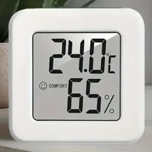 Mini misuratore di temperatura e umidità per interni, misuratore di temperatura per camera da letto, display digitale elettronico portatile, umidità e tempera