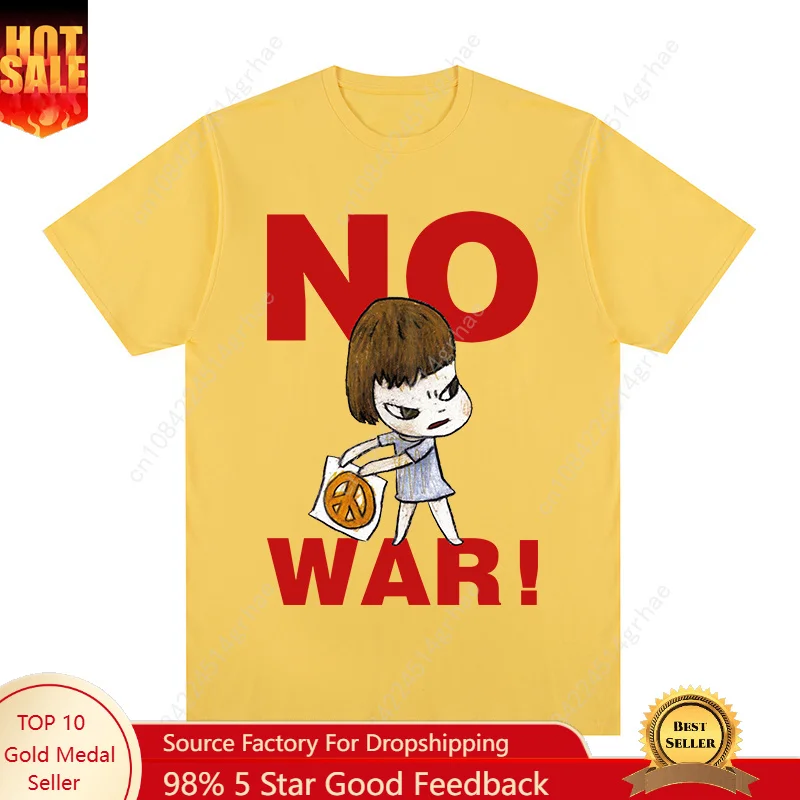 

Yoshitomo Nara peace t-shirt Cotton Men T shirt New TEE TSHIRT Womens tops