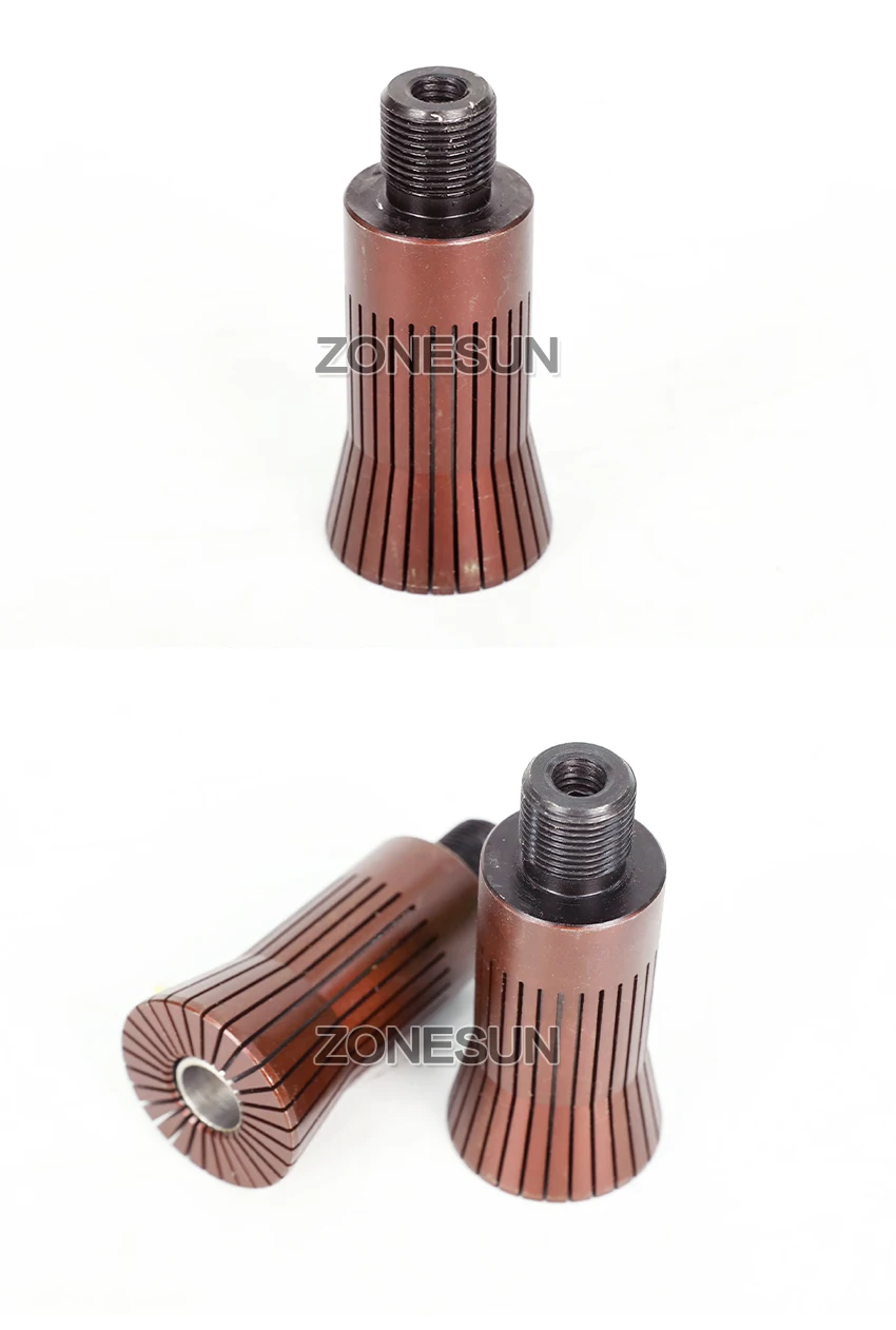 ZONESUN Capping Head for New Perfume Cap Crimping Machine Capper, Metal Cap Press Machine Capping Machine