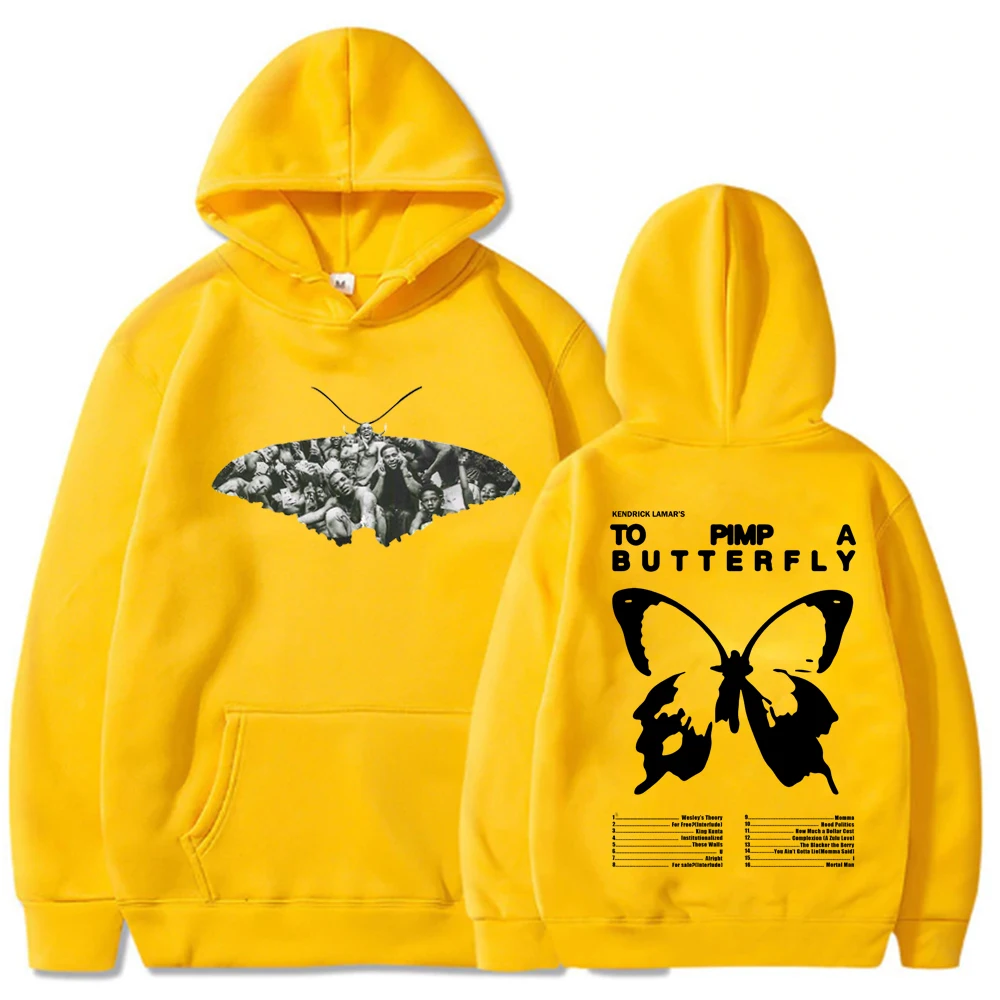 To Pimp A Butterfly Album Merch Hoodies Kendrick Lamar Álbum Hoodies