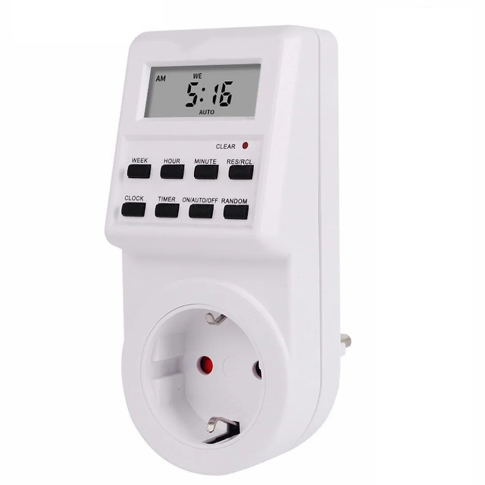 

Smart Digital Thermostat for Socket Temperature Regulation from 0 to 40 Celsius with Cycle and Countdown Timing