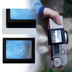 35mm/40mm Optical Viewfinder Metal Waist Level Finder Viewfinder Handmade High definition for laica cm\cm zoon\MINILUX camera