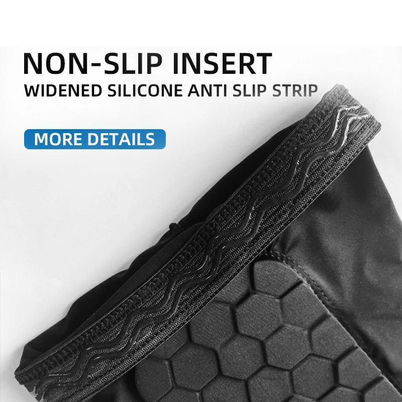 Outdoor sports football honeycomb anti-collision calf protection Lycra breathable protective equipment compression calf cover