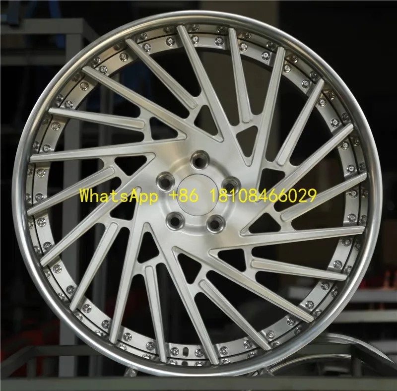 

Customized 18-24 Inch Forged Aluminum Alloy Car Wheels Multi-Spoke Deep Lip Two-Piece Design with New Multi ET Options