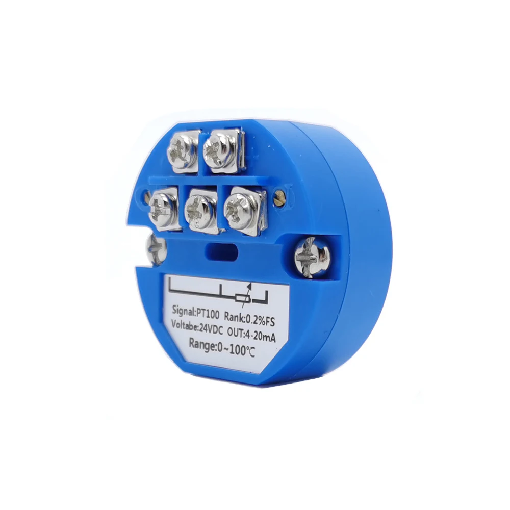 RTD PT100 Temperature Transmitter Sensor Module Thermal Resistance 4-20mA 0-5V 0-10V -50-50 -50-100 -50-150 0-100 0-200 Degree