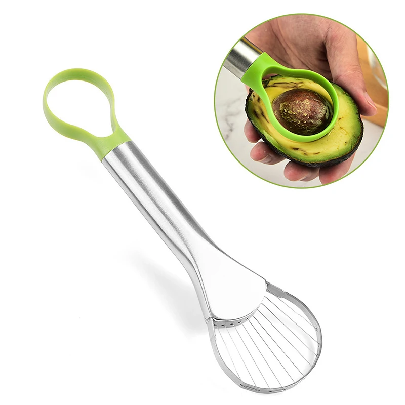 Avocado Knife Gadget Stainless Steel Cutter Kitchen Gadgets Fruit Cutting Artifact All For Kitchen And Home Dragon Fruit Slices