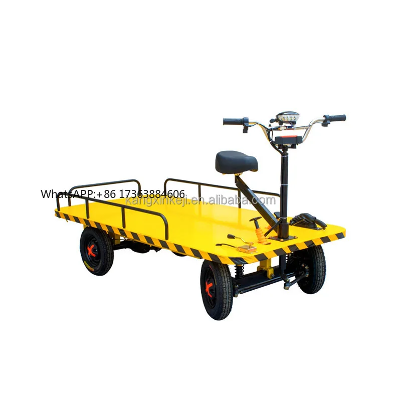 

Горячая новинка 2026 года: Электрическая грузовая тележка-платформа для склада (электрический грузовой трицикл)