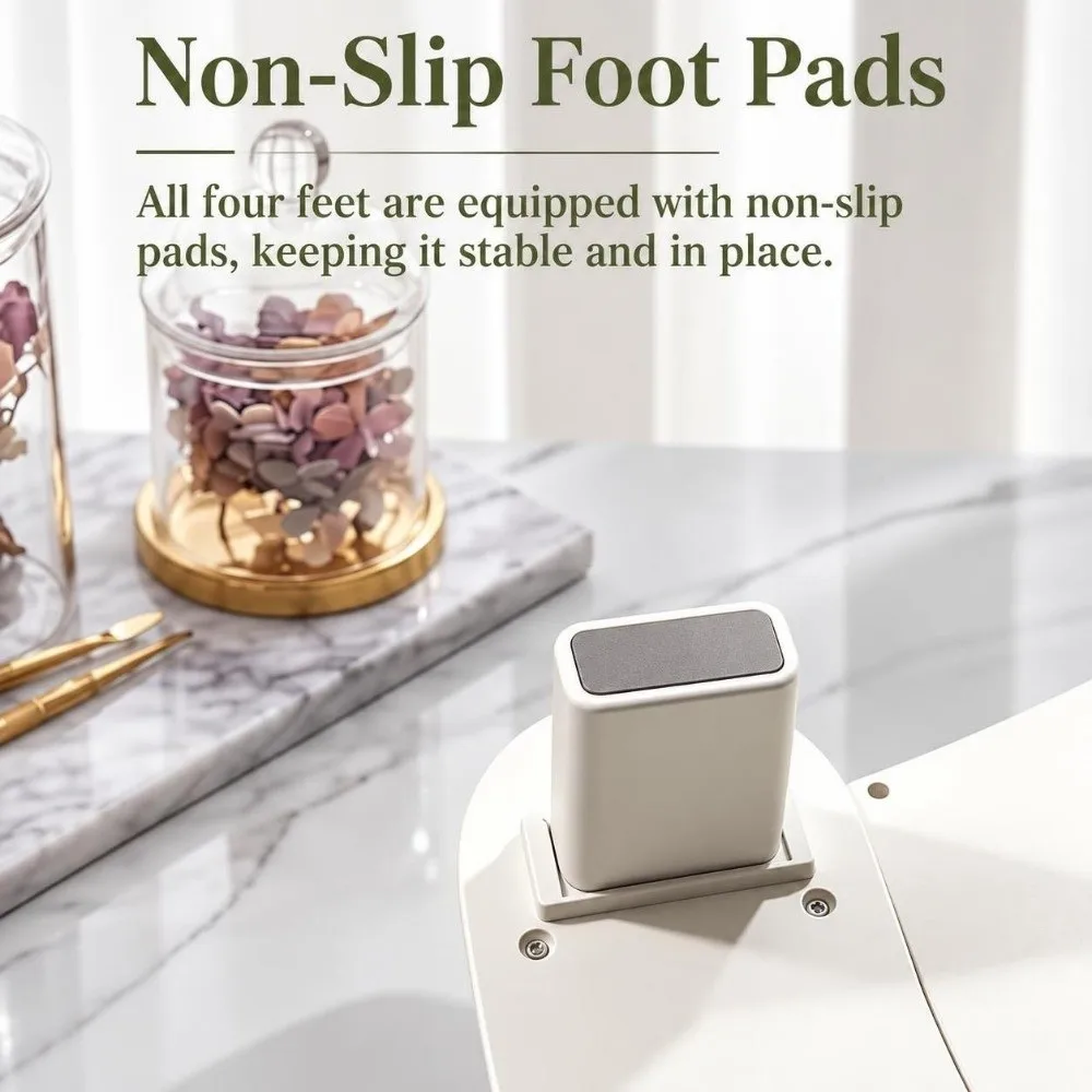 Detachable Manicure Hand Rest Anti-slip Multifunctional Nail Hand Pillow PU Leather Easy Clean U-Shaped Hand Rest Manicure