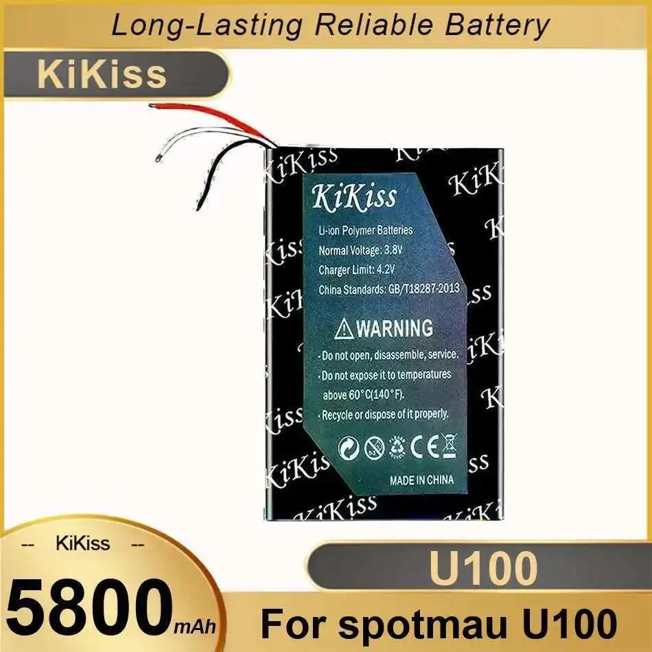

Прочный аккумулятор для инструмента для восстановления данных Spotmau U100 5800 мАч