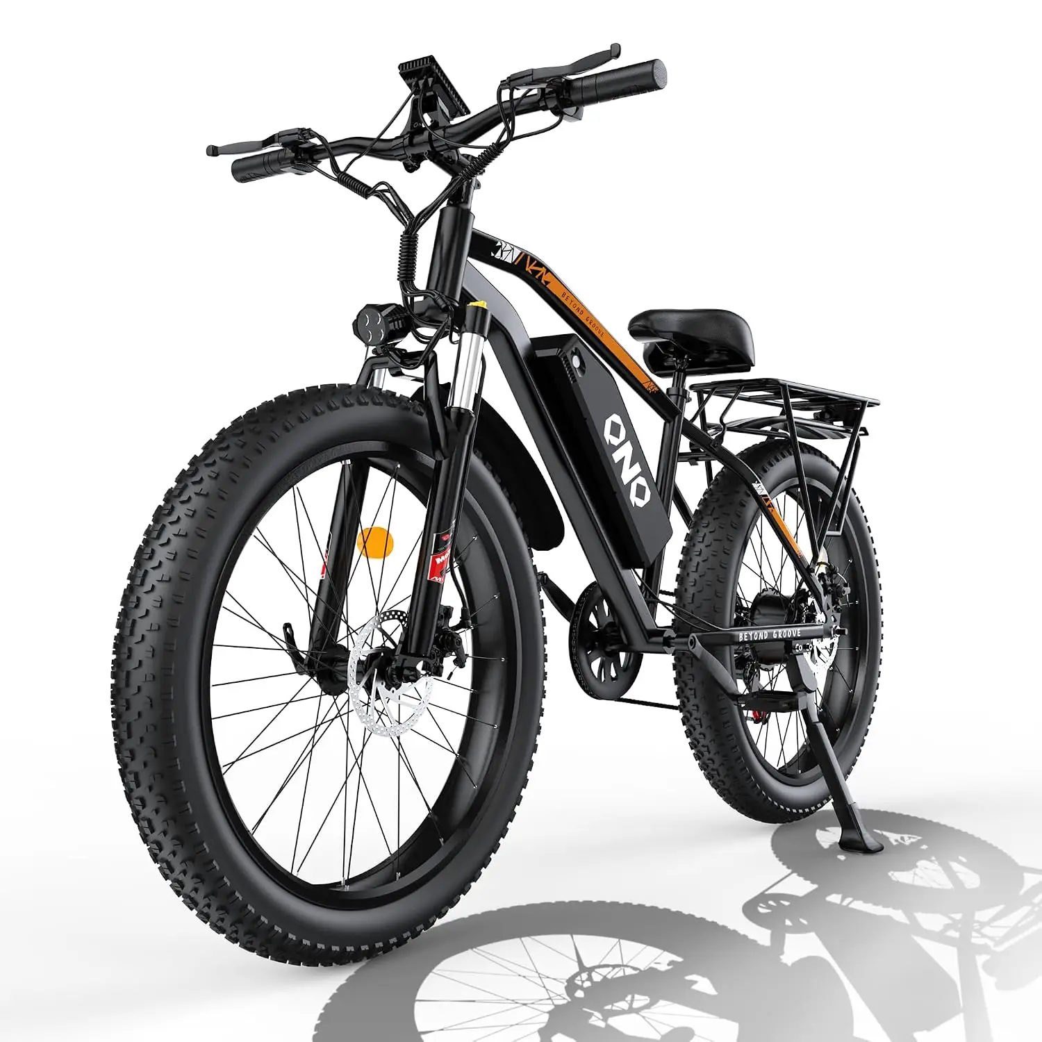 Electric Bike for Adults, 26" Commuter Ebikes, 2000W Peak Motor - 48V 15Ah Fast Mountain Bike, 7-Speed Gears, 34MPH &, Custom