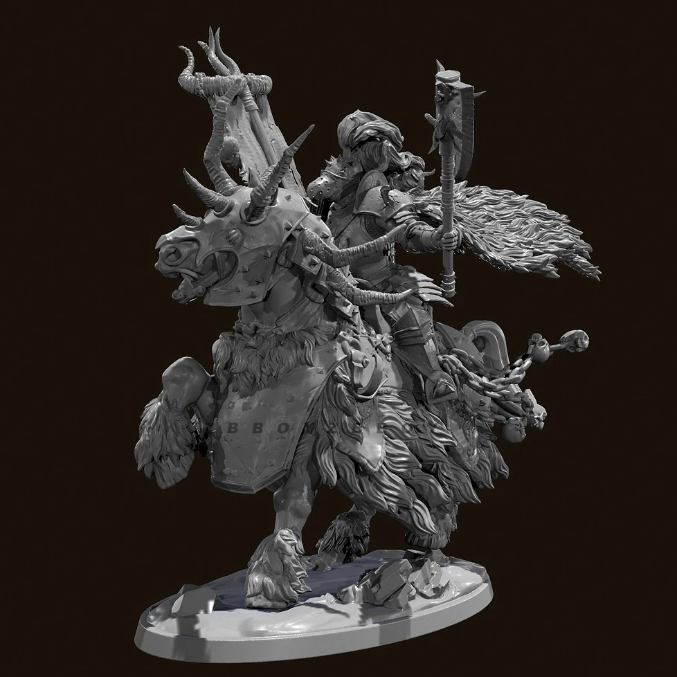 Overall heights 60mm 80mm Resin model kits figure colorless and self-assembled 3D Printing  TD-6988/3D