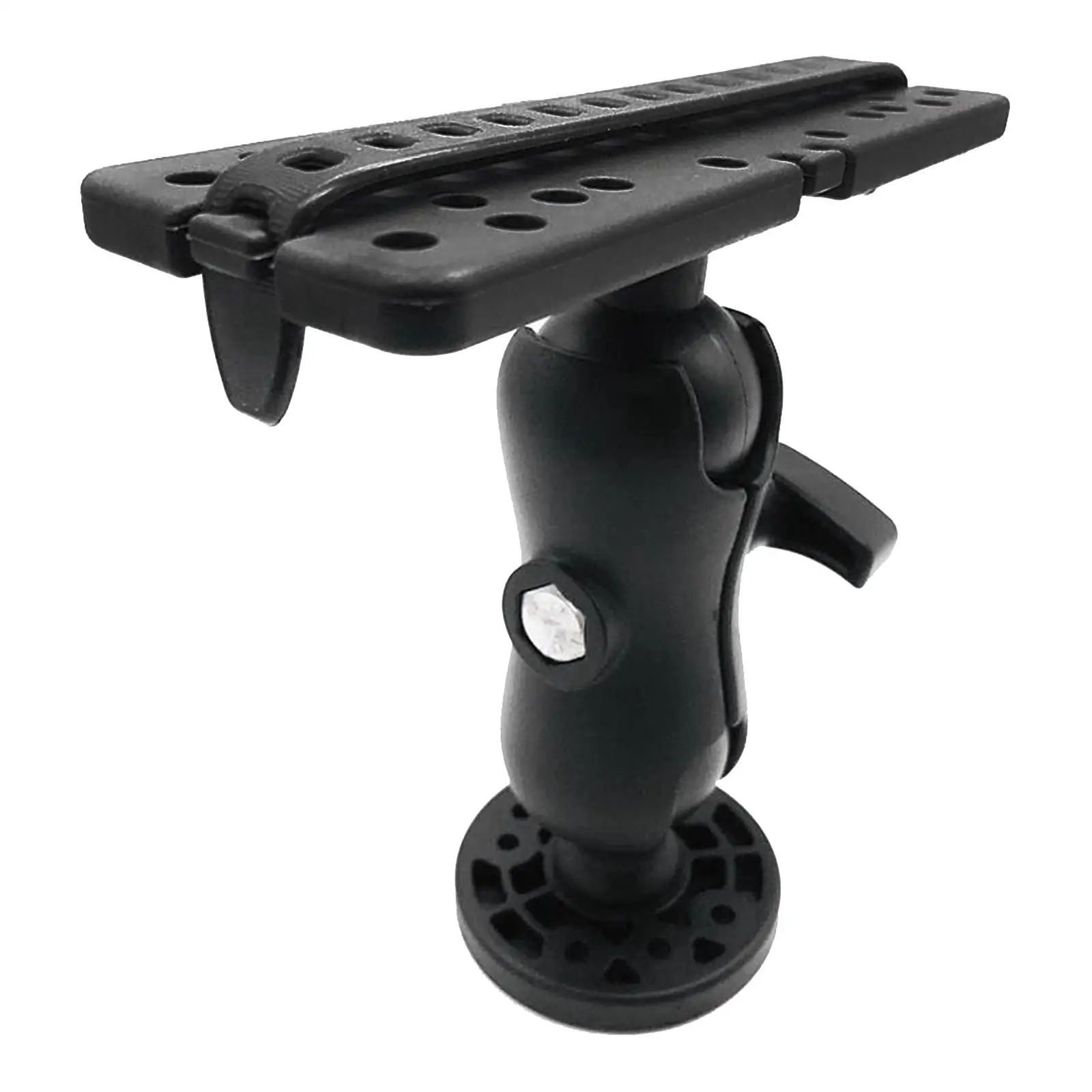 Boat Kayak Fishfinder Mount Black Marine Electronic Mount for Garmin Series