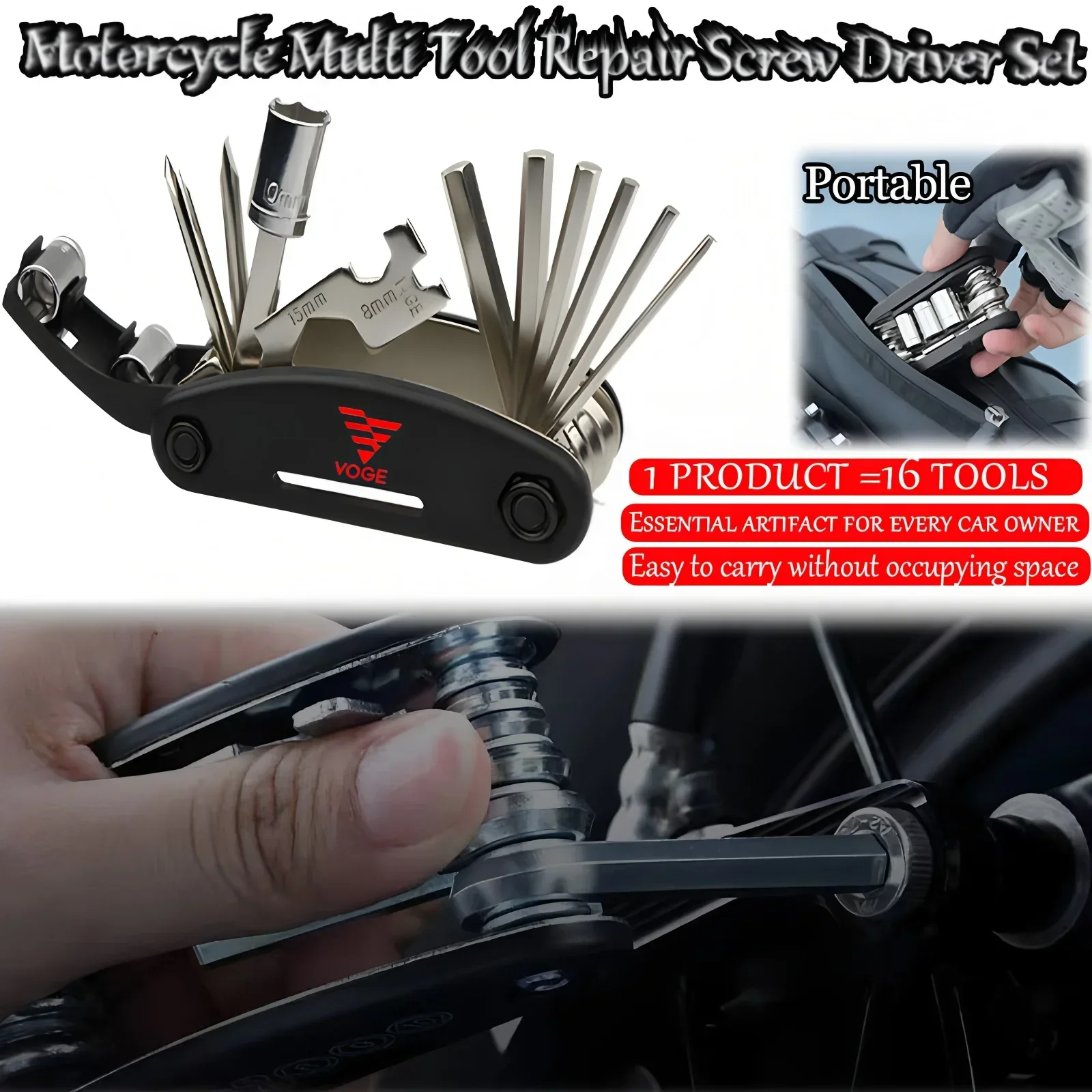 For Voge Valico DS900X DS625X DS525X 900 625 500 DSX 300Rally 500DS 525DS 600DS 650DS Motorcycle Multi Tool Repair Screw Driver