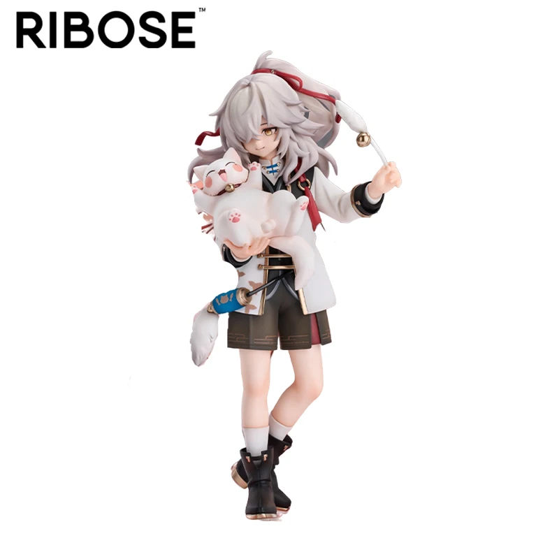 

Genuine Original RIBOSE Honkai：Star Rail Little Bitty Cat Series Jing Yuan Anime Figure Collectible Model Doll Ornament Gift Toy