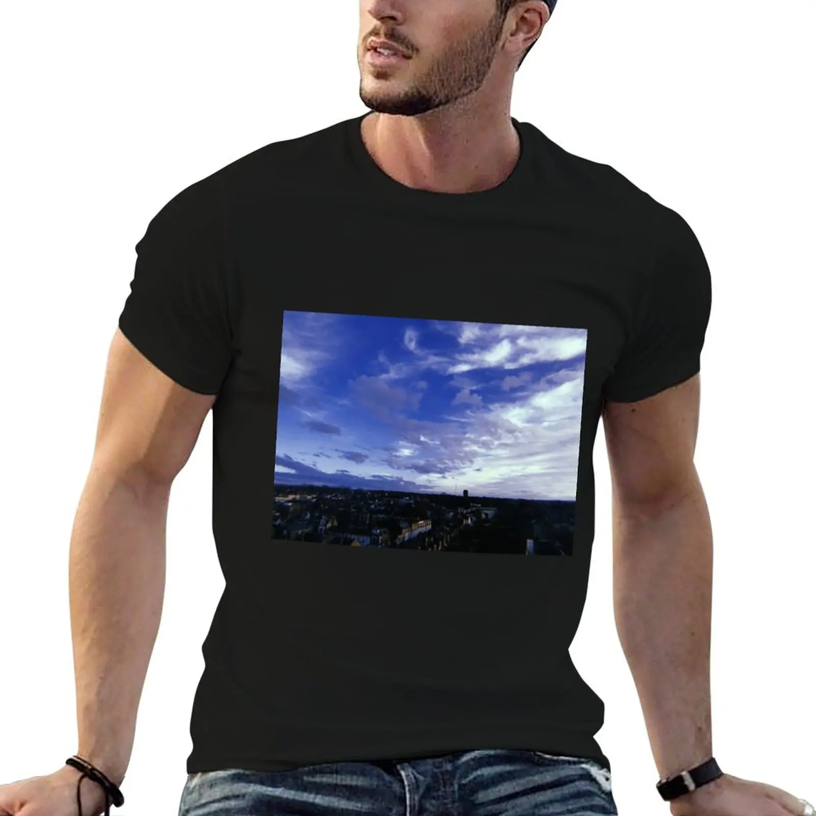 Sky T-Shirt t shirt custom print t shirts for man graphic funny T-Shirt